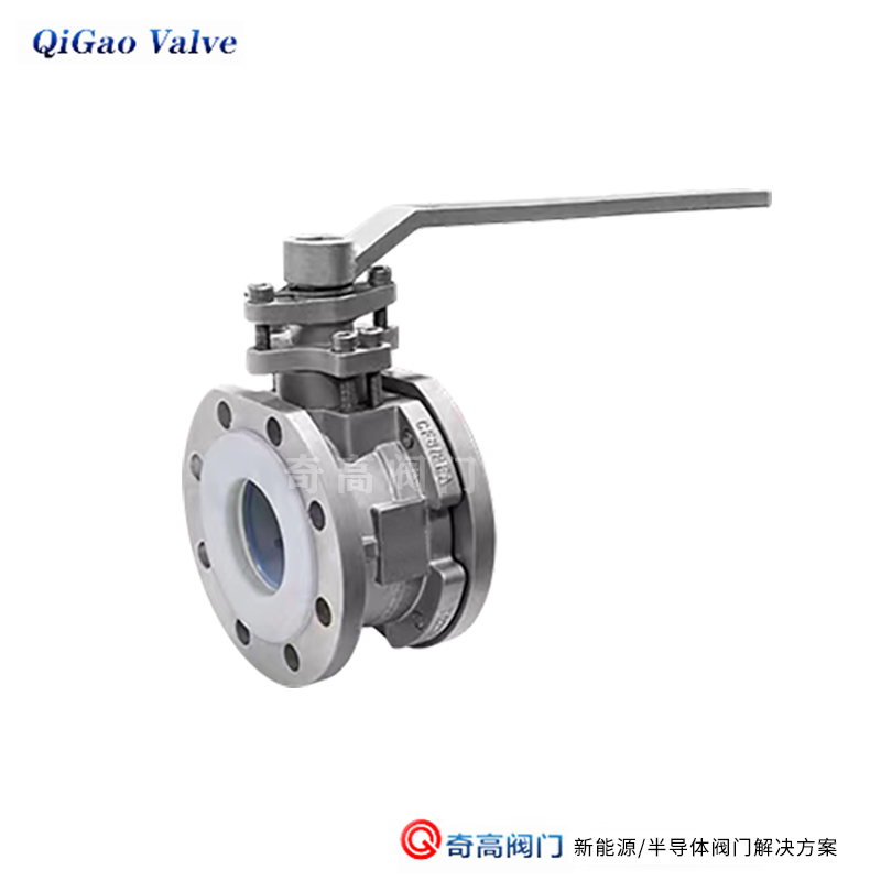 六氟磷酸鋰噸桶薄型球閥 六氟磷酸鋰噸桶薄型球閥